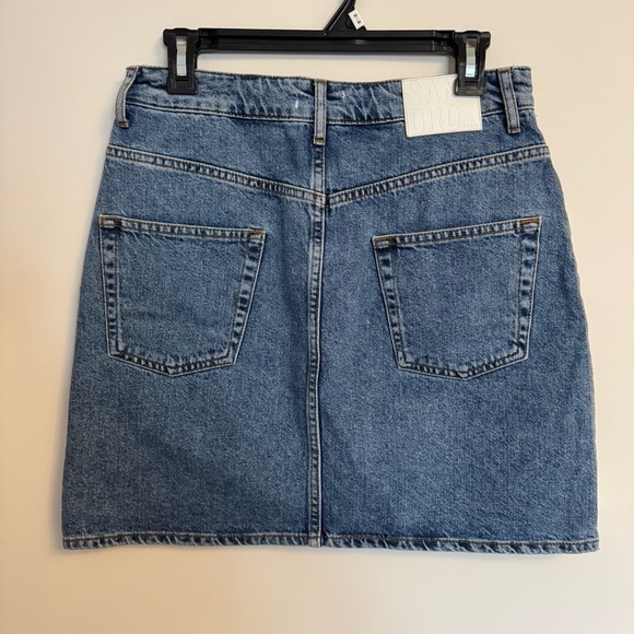 Sandro Silver Metallic Skirt - Picture 8 of 16